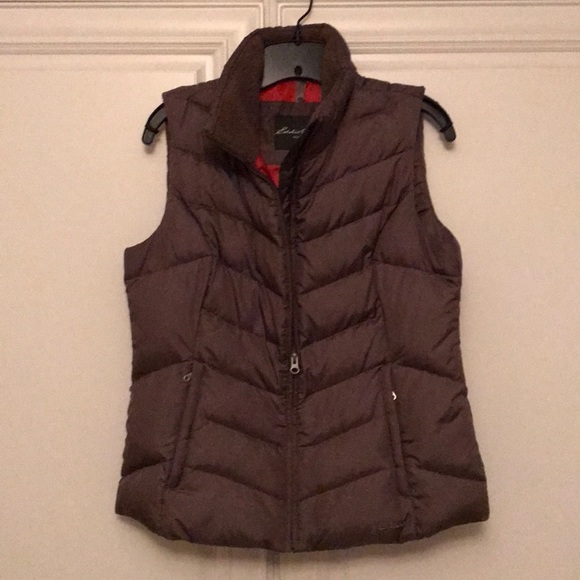 Eddie Bauer brown vest - Picture 1 of 2